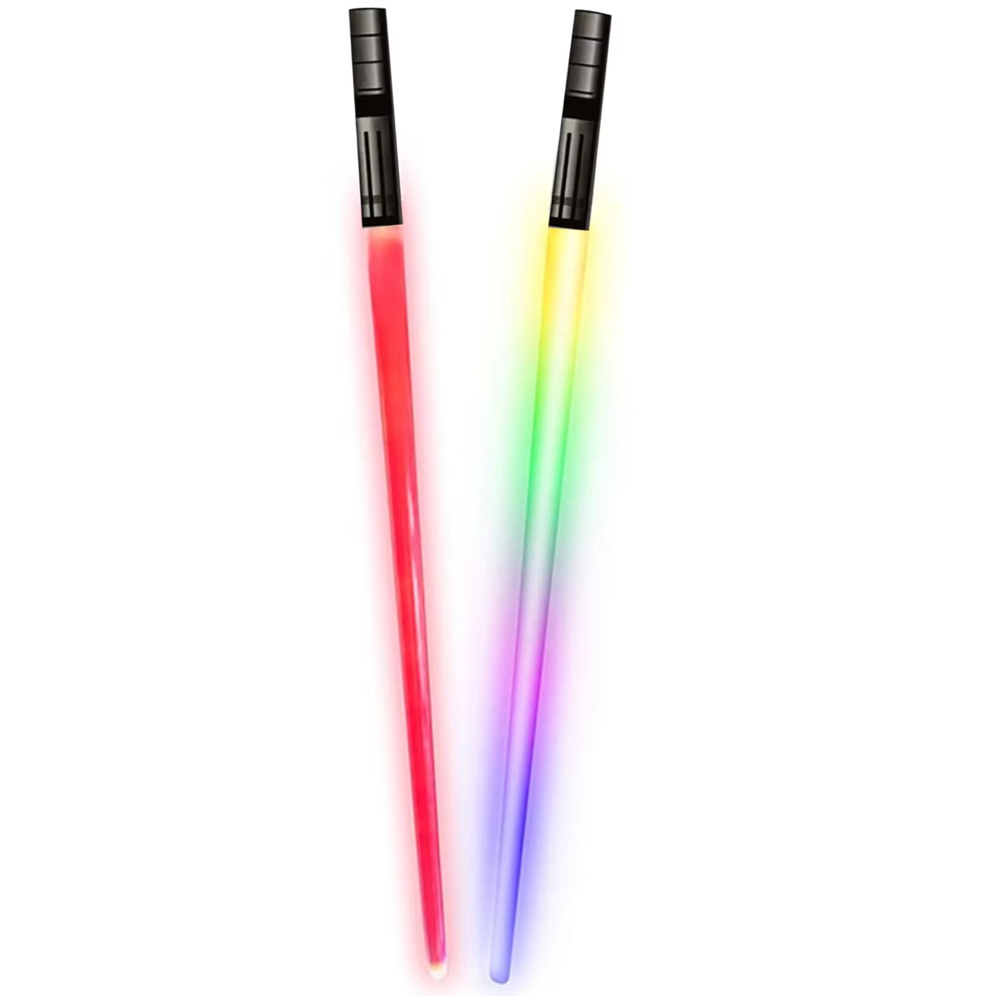 Lightsaber Chopsticks Light up Cool Party Supplies LED Glowing Chopsticks for Holiday Raves Birthday Halloween Sporting Events