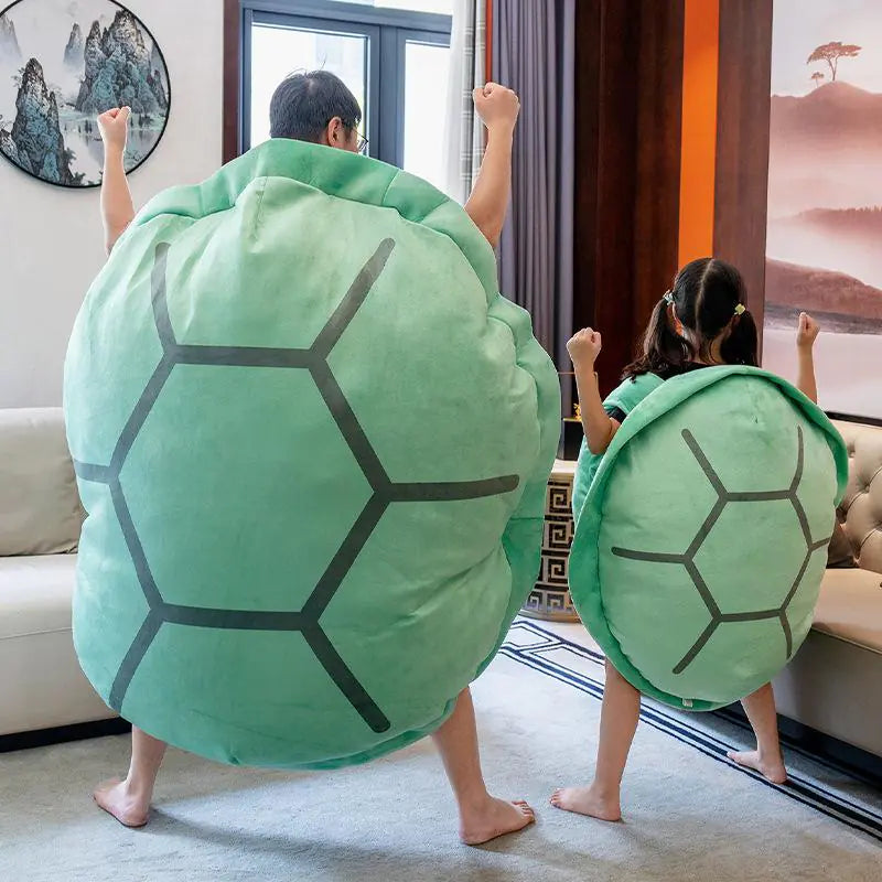 Green Wearable Turtle Shell Pillows