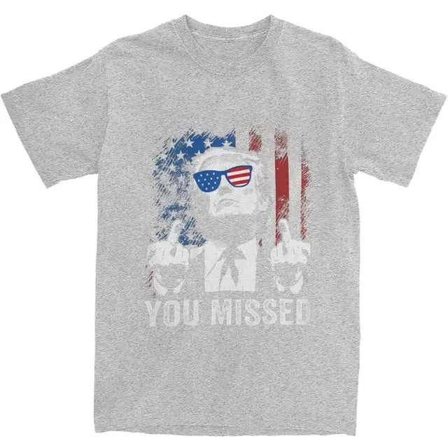 Funny "You Missed" Top Tee