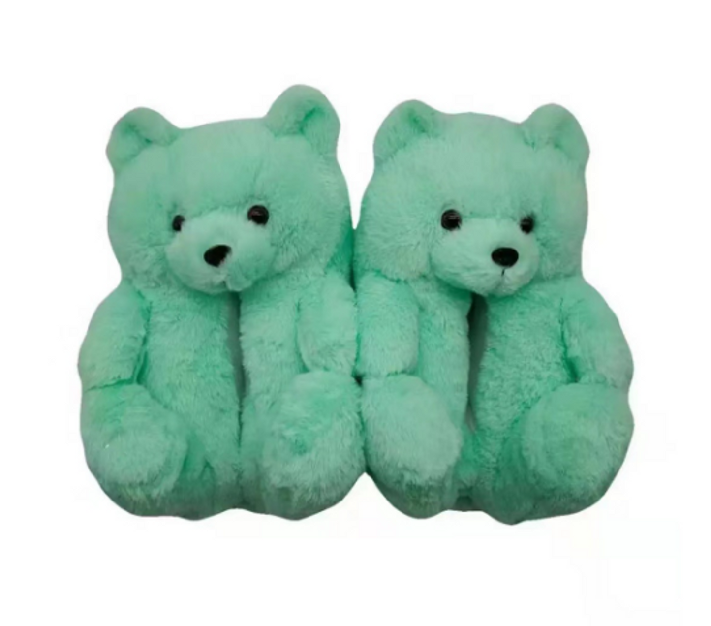 Cute Colorful Teddy Slippers