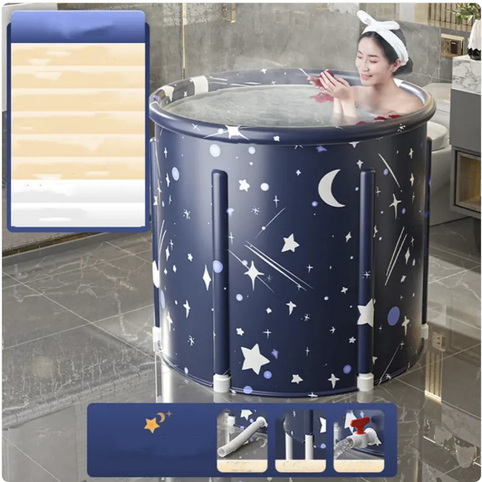 Foldable Heated Bathtub