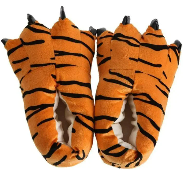 Dinosaur Paw Funny Slippers for Men Women Kids